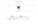 Ver imagem 7 de Rack 1 Gaveta Lumber Base Metal - Castanho Oregon - Datelli Design