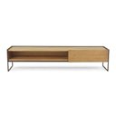 Ver imagem 2 de Rack 1 Gaveta Lumber Base Metal - Castanho Oregon - Datelli Design