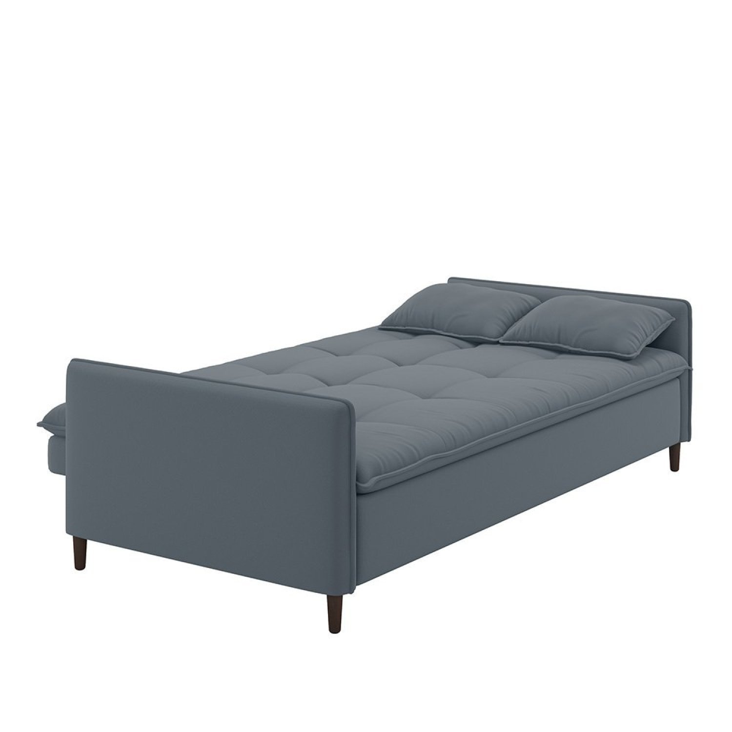 Sofá Cama Reclinável 3 Lugares 213cm Veludo Lima - 3
