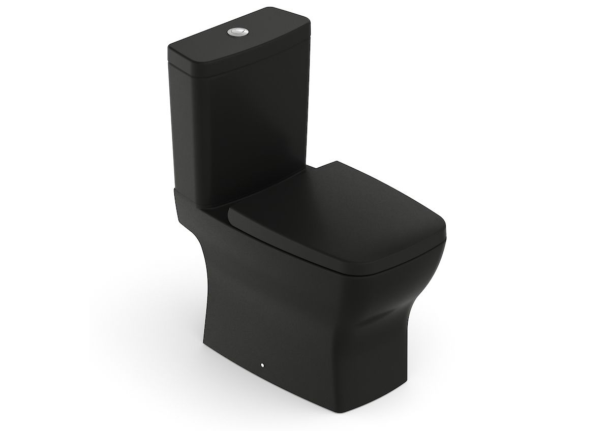 Ver imagem 5 de Kit de Bacia com Caixa Assento Termofixo com Queda Amortecida e Complementos de Instalação Boss Roca Preto/Matte Black