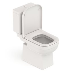 Kit Bacia com Caixa Acoplada  Assento Termofixo Elite Celite - 8