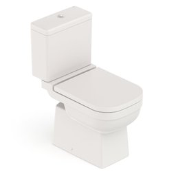 Kit Bacia com Caixa Acoplada  Assento Termofixo Elite Celite - 2