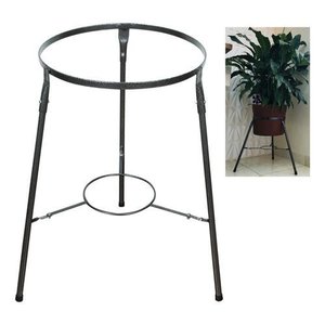 Suporte Tripé de Ferro P/ Vasos e Plantas 27x60cm Alto
