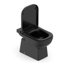 Ver imagem 1 de Kit Bacia Convencional com Assento Polipropileno Elite Celite Preto/Brilho