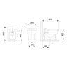 Kit Bacia Convencional com Assento Polipropileno Elite Celite - 4