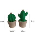 Ver imagem 2 de Kit com 2 Cactos - Vasos Decorativos Impressão 3d