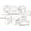 Ver imagem 3 de Forno a Gás de Embutir Stelar 46L Topazio Espel 127v