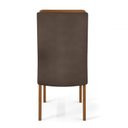 Ver imagem 2 de Kit com 2 Cadeiras para Sala de Jantar Lis Freijó/veludo Moca - Fdecor