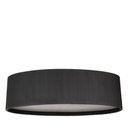 Ver imagem 1 de Plafon Oval Madeira Preto 75cm