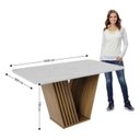 Ver imagem 7 de Conjunto Mesa Tampo Marmorizado com 6 Cadeiras Ibiza Ediane Yescasa
