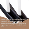 Protetor de Porta Rolinho Duplo Impermeavel 70cm contra Incetos Veda Agua - 4