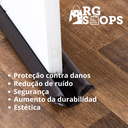 Ver imagem 2 de Protetor de Porta Rolinho Duplo Impermeavel 70cm contra Incetos Veda Agua