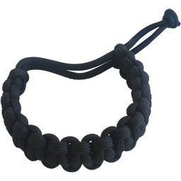 Pulseira Paracord 550lb Bracelete Tático 2,5m Corda De Sobrevivência Preto - 1 Pulseira Paracord 550lb Bracelete Tático 2,5m Corda De Sobrevivência Preto - 1