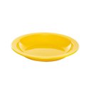 Ver imagem 1 de Prato Elegance Fundo Redondo 22cm Amarelo em Polipropileno Linha Tropical Vem