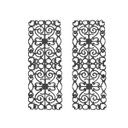 Ver imagem 1 de Kit 2 Grades de Ferro Ramada Sacada Varanda Escada 95x36cm