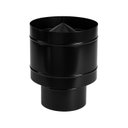 Ver imagem 1 de Chapéu Canhão / para Chaminé / Ø 115 Mm / Preto