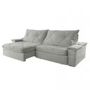 Ver imagem 2 de Sofá Apollo Linho 02 Módulos 80 Cm B25cm Meu Sofá Online A230 Linho Cinza