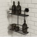 Ver imagem 1 de Porta Shampoo Duplo - Linha Premium Decotec Preto