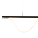 Ver imagem 3 de Pendente Led Moderno Taschibra Organic Tex Luz Quente 3000k Bivolt