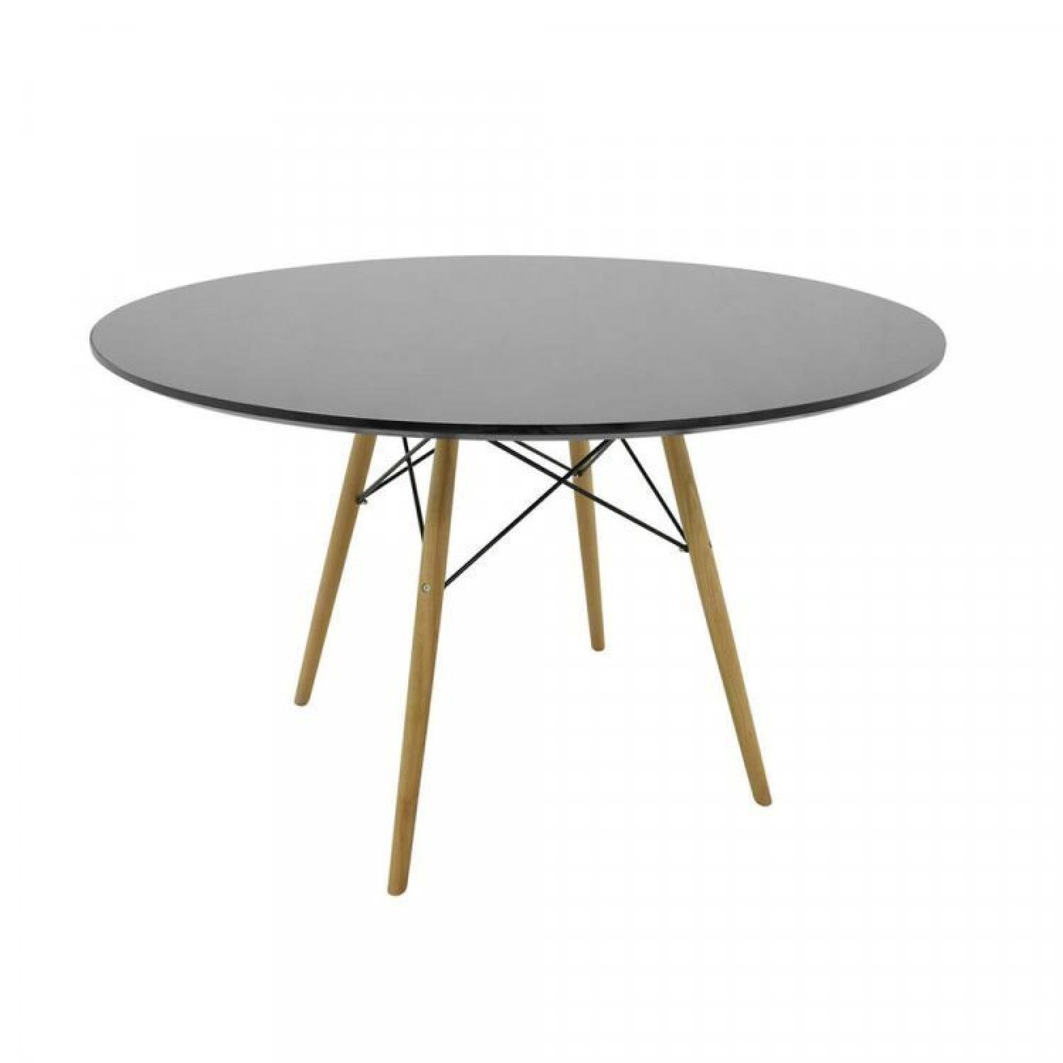 Conjunto Sala de Jantar Mesa Redonda 120cm Eiffel Tampo com 4 Cadeiras Betina Giratória - 8