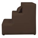 Ver imagem 5 de Escadinha Escada Pet 3 Degraus Rampa para Cama Sofá Suede:Marrom-Escuro/3 Degraus