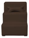 Ver imagem 3 de Escadinha Escada Pet 3 Degraus Rampa para Cama Sofá Suede:Marrom-Escuro/3 Degraus
