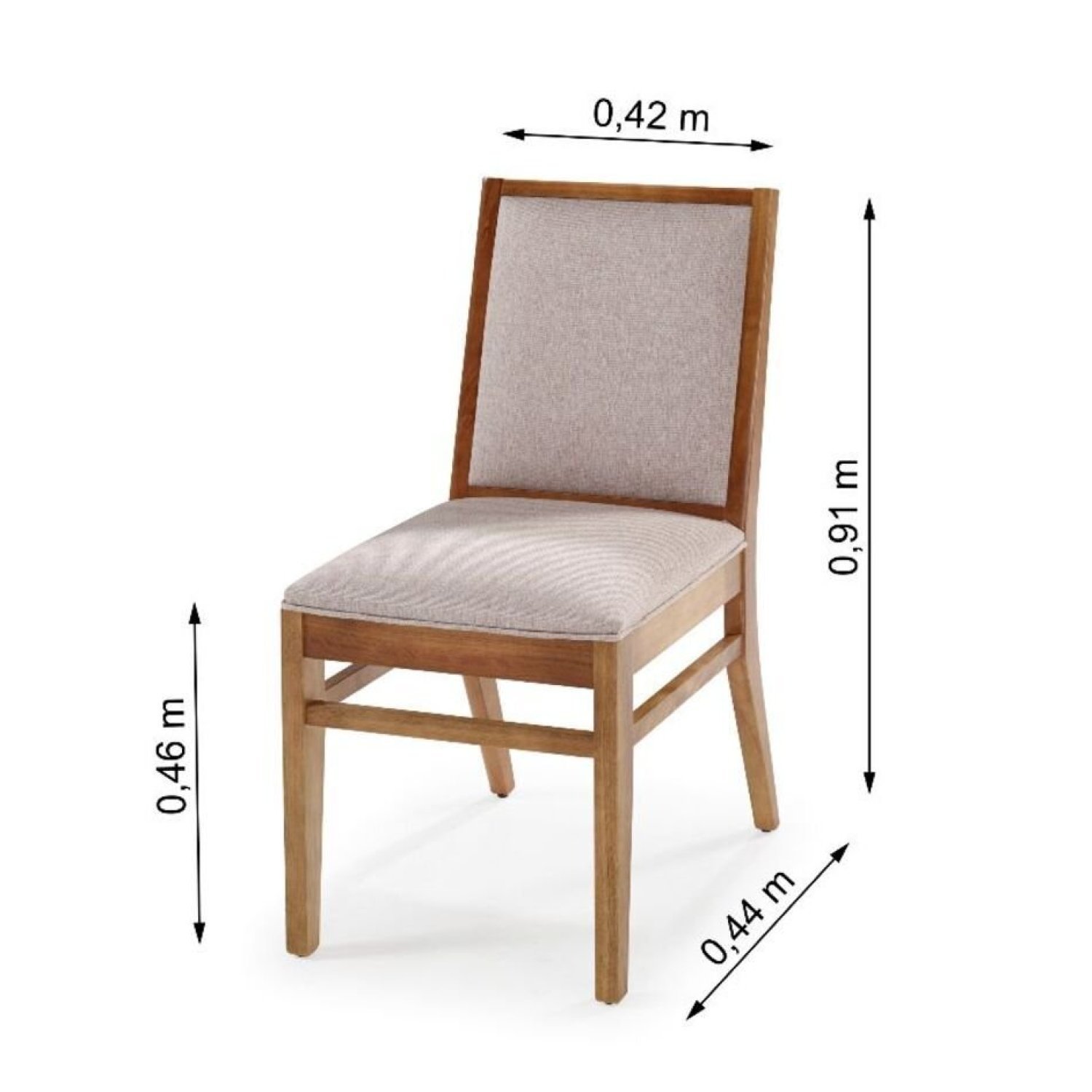Cadeira para Sala de Jantar Neumam  - 2