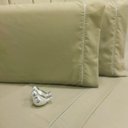 Ver imagem 1 de Jogo de Lençol Cama Casal 400 Fios Ponto Palito Capuccino 4 Peças Casa Dona