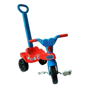 Triciclo Infantil Spider com Empurrador Kepler
