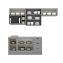 Ver imagem 2 de Cozinha Compacta 06 Peças Emily Branco HP Espresso Móveis