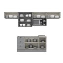 Ver imagem 2 de Cozinha Compacta 7 Peças Emily Espresso Móveis