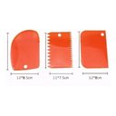 Ver imagem 2 de Raspador Bolo C/ 03 Peças Rb0235 Plástico Ferimte - 21845