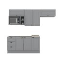 Ver imagem 3 de Cozinha Compacta 7 Portas 3 Gavetas Emily