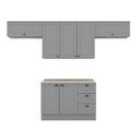 Ver imagem 2 de Cozinha Compacta 4 Peças com Duplo Aéreo Emily