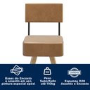 Ver imagem 3 de Cadeira Couro Sintético Barcelona