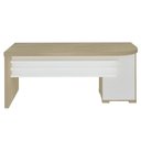 Ver imagem 7 de Conjunto 2 Peças 1 Mesa 180cm Tamburato 4 Gavetas com Balcão 2 Portas 3 Carvalho Branco