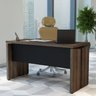 Conjunto Home Office 3 Peças 1 Mesa 140cm 2 Gavetas com Chave 1 Mesa 120cm 1 Gaveteiro 3 Gavetas Artany - 11