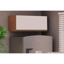 Ver imagem 4 de Armário de Cozinha Modulado Conecta C/ 1 Porta Basculante Ebano/off White - Genialflex