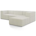 Ver imagem 7 de Sofá 4 Lugares para Sala Living Modular com Puff 264cm Lancaster F04 Linho Cru - Lyam Decor