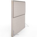 Ver imagem 2 de Cabeceira Cama Box Casal com Tachas 140 Cm Linho Cru