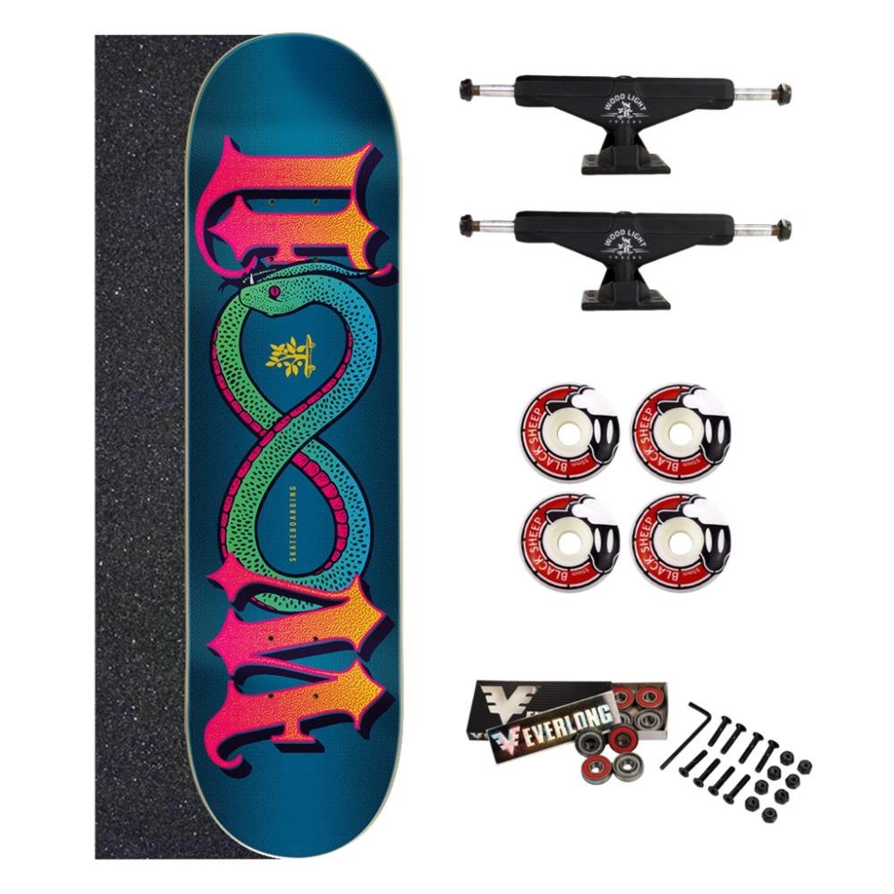 Skate Amador Wood Light Wood Snake