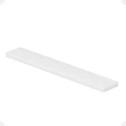 Prateleira Suporte Embutido 90x14x3cm Branca Conceito - 1