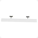 Ver imagem 5 de Prateleira Suporte Embutido 90x14x3cm Branca Conceito