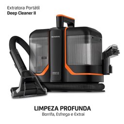 Extratora e Higienizadora Portátil Deep Cleaner Ii Mondial 1800w Exp-02-o 220v 60hz - 2