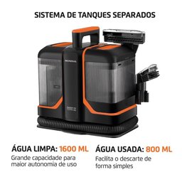 Extratora e Higienizadora Portátil Deep Cleaner Ii Mondial 1800w Exp-02-o 220v 60hz - 4