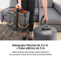 Extratora e Higienizadora Portátil Deep Cleaner Ii Mondial 1800w Exp-02-o 220v 60hz - 5