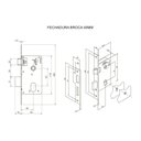 Ver imagem 6 de Fechadura Interna para Banheiro 40mm com Espelho Capri MGM