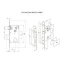 Ver imagem 5 de Fechadura Interna para Banheiro 40mm com Roseta Módena MGM