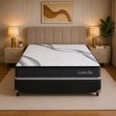 Ver imagem 4 de Colchão Queen Sr Life Confort Plus Espuma D45 158x198x28cm Cinza