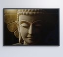Ver imagem 7 de Quadro Buda Face - 60x40 Cm - Adesivo Fotográfico
